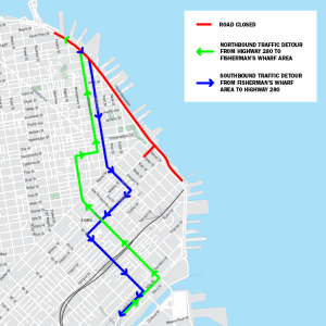 Detour Map
