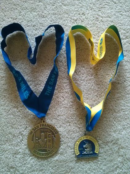 TSFM and Boston 2010 medals