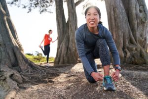 Lace up and go for a run