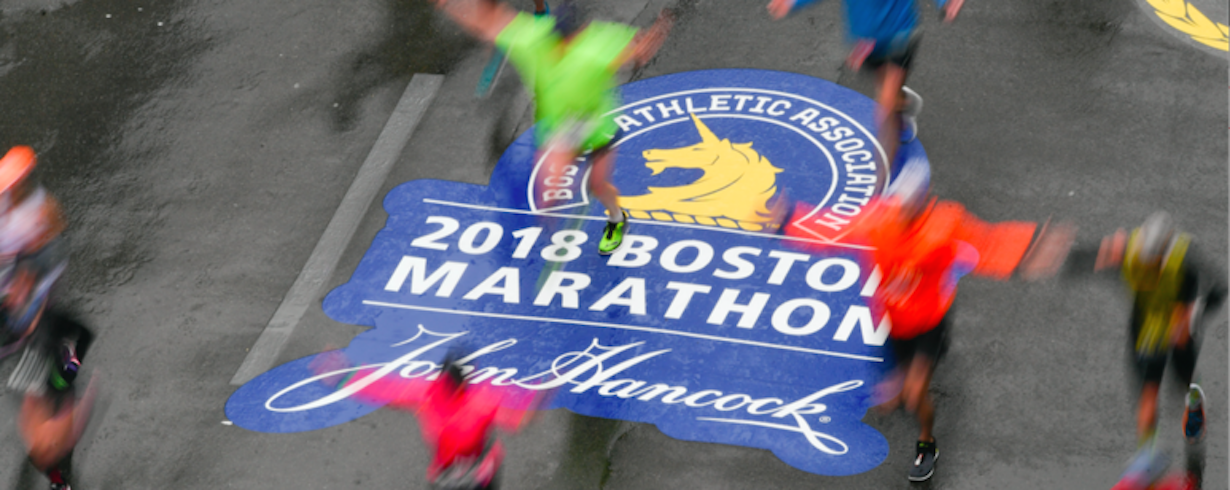 2018 Boston Marathon Brian Fluharty