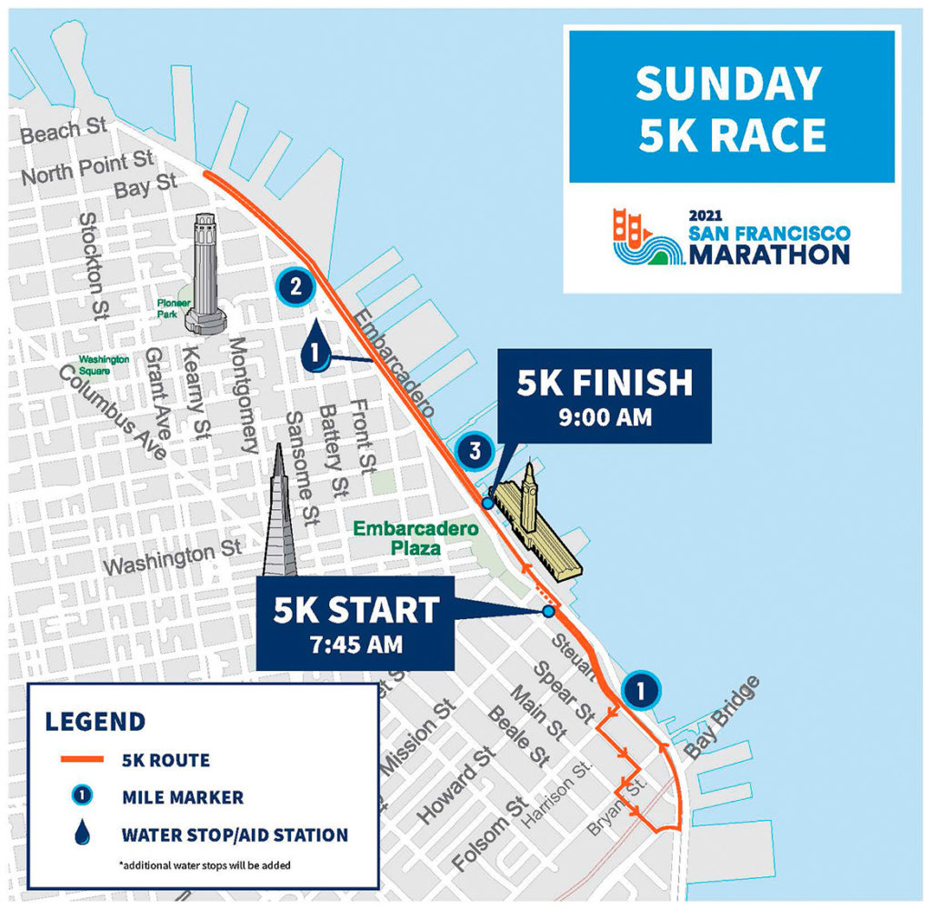 Course Maps The San Francisco Marathon