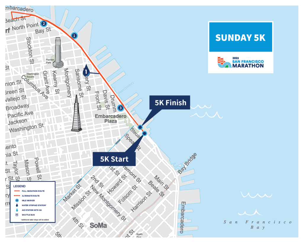 Course Maps The San Francisco Marathon