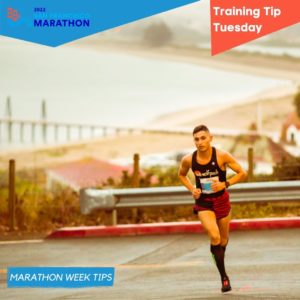Training tips for Marathon Week