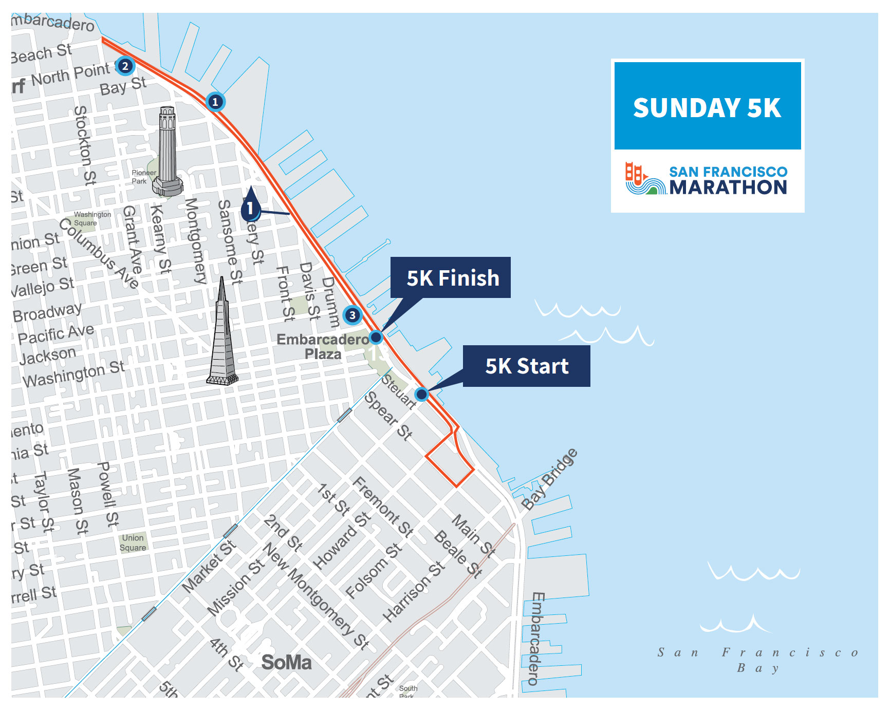 Course Maps The San Francisco Marathon