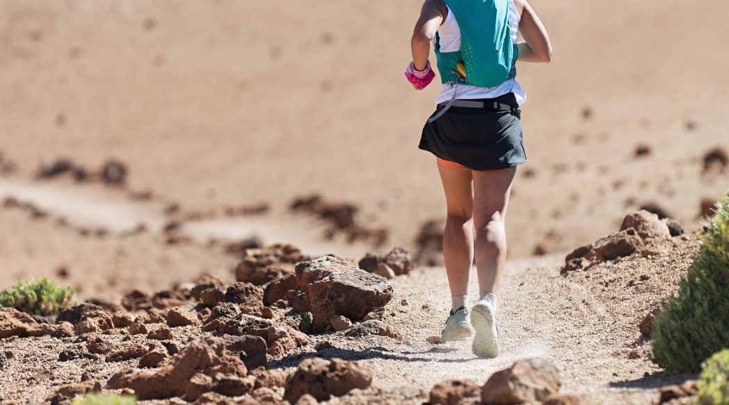 Trail and ultramarathon running in the desert