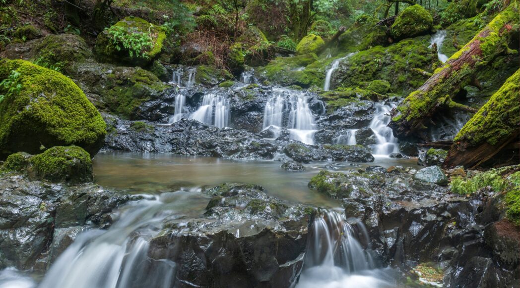 Cataract Falls in Mount Tamalpais State Park, one of the many natural attractions near San Francisco