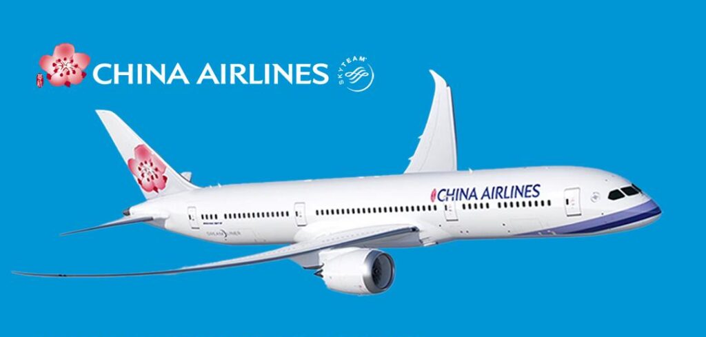 China Airlines from Taiwan