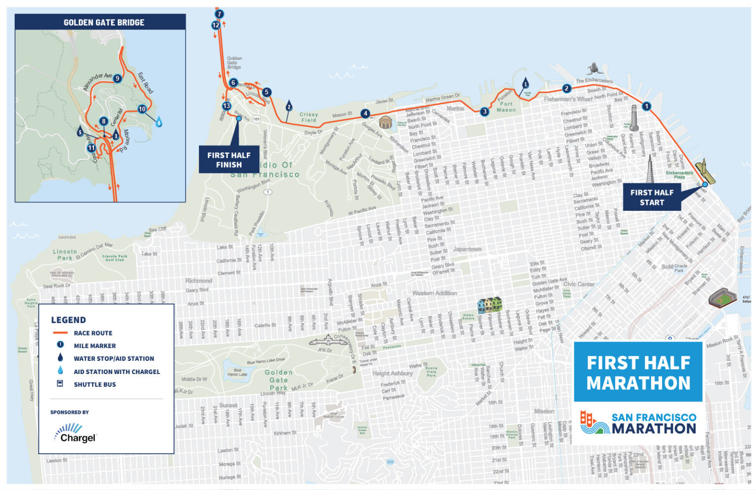 1st Half Marathon - The San Francisco Marathon