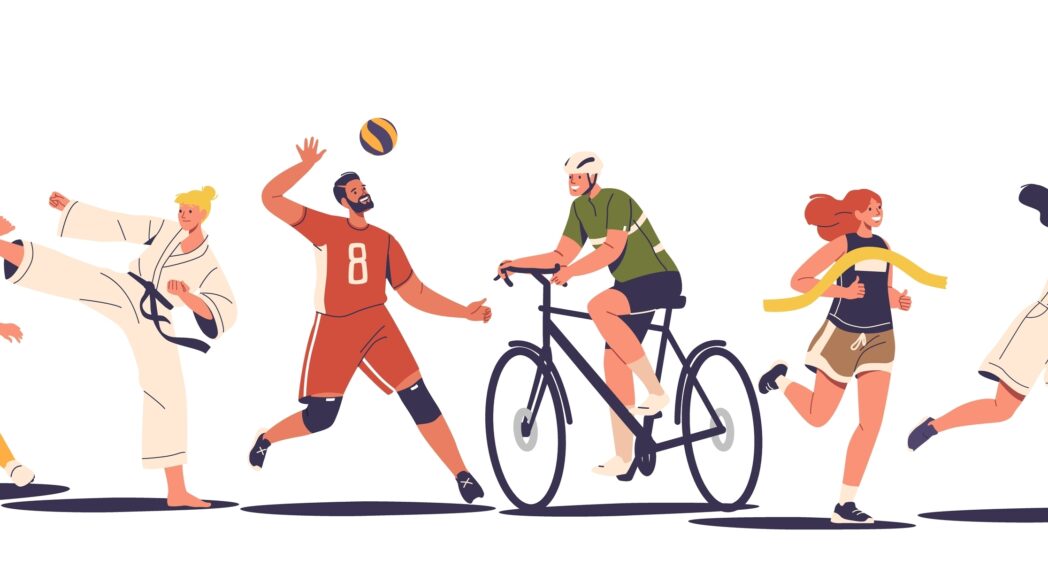 A bunch of athletes do alternative cross-training activities like cycling, yoga, and tennis