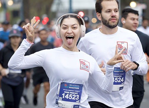 First Half Marathon